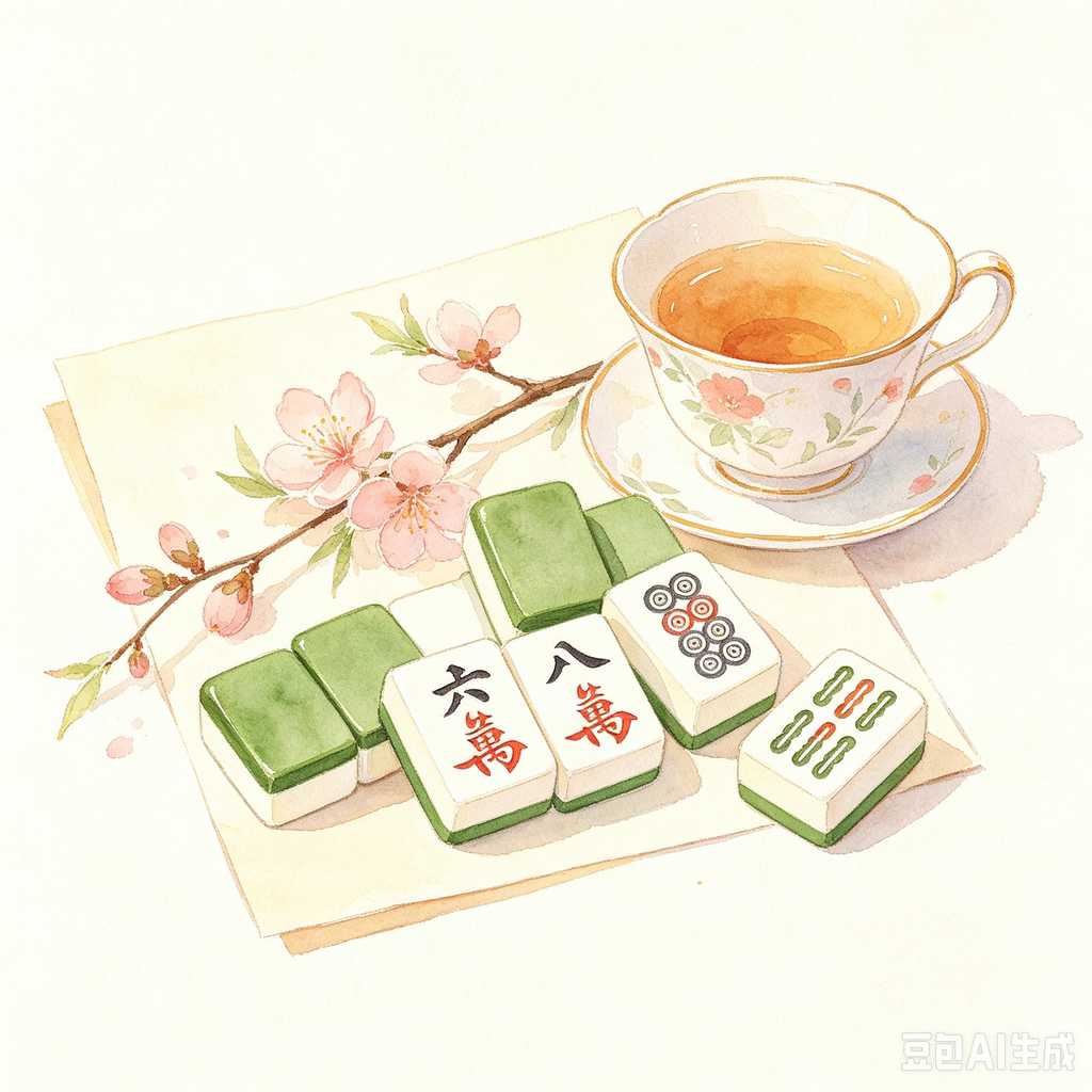 custom pattern mahjong tiles